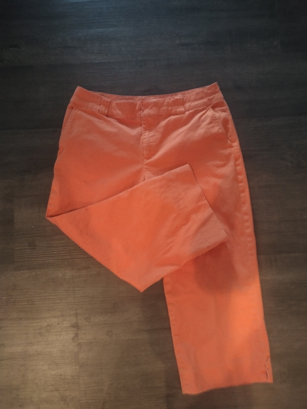 Woman's  Coldwater Crop Orange Pants - Size P8